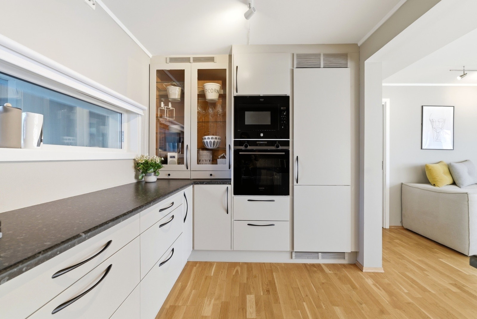 Det er også gulvvarme på kjøkkenet. Galleribilde