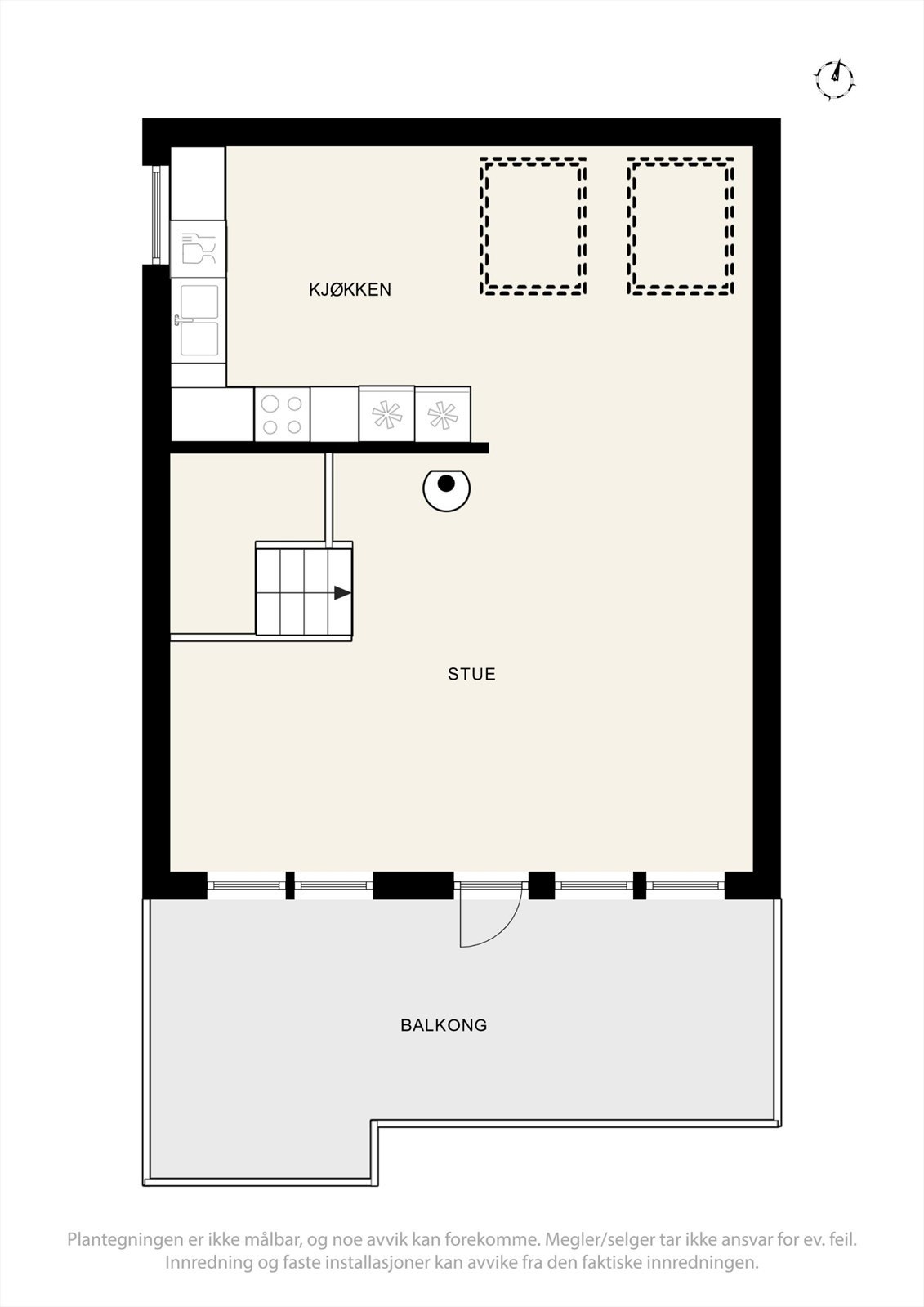 Plantegning 2. Etg. Galleribilde