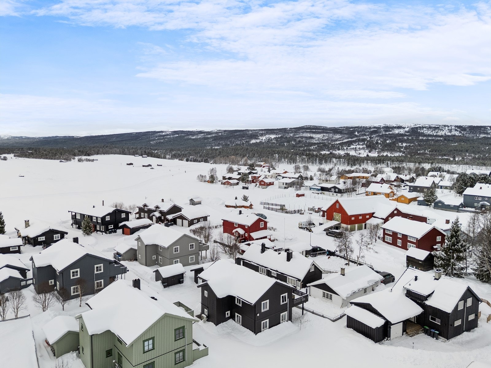Dronefoto. Galleribilde
