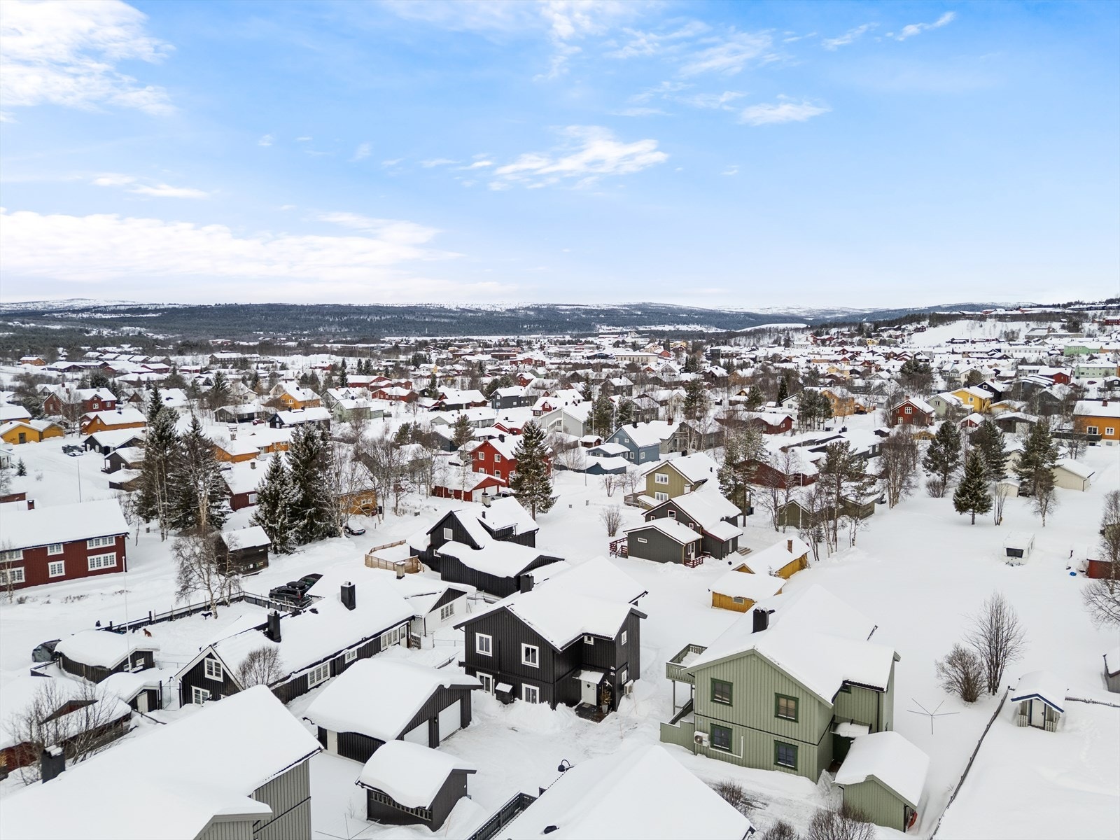 Dronefoto. Galleribilde