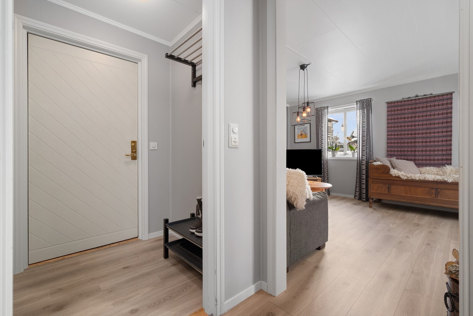 Entrè og gang. Galleribilde