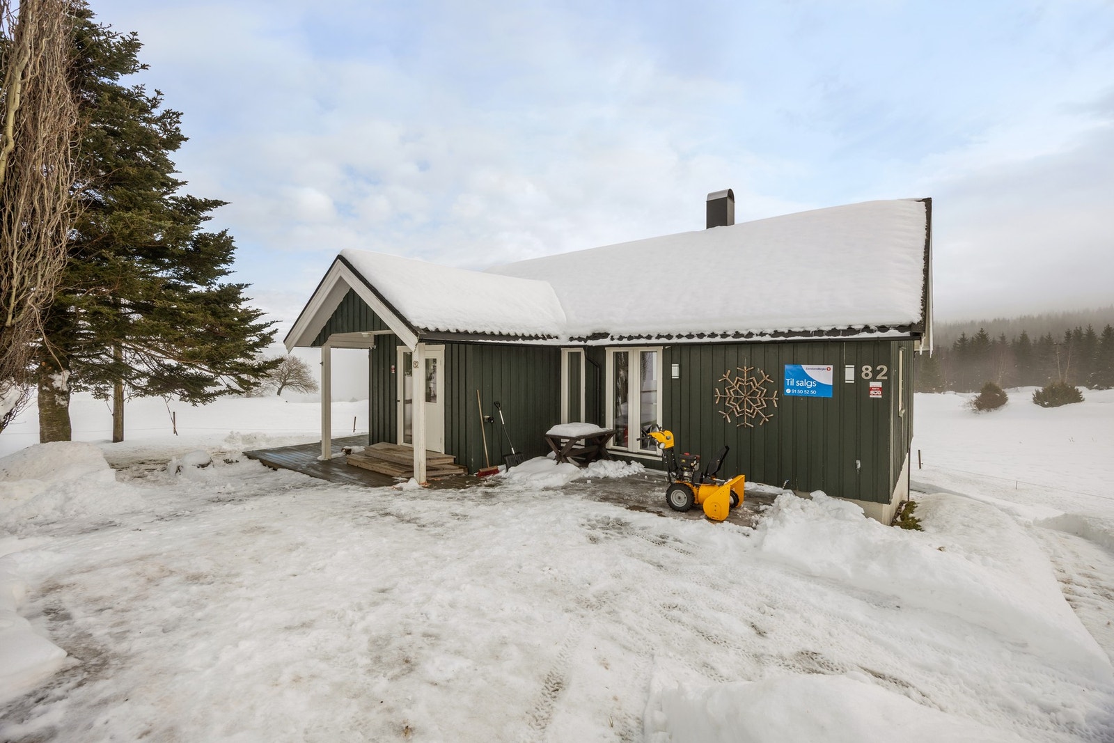 Inngangsparti ble tilbygd i 2016. Galleribilde