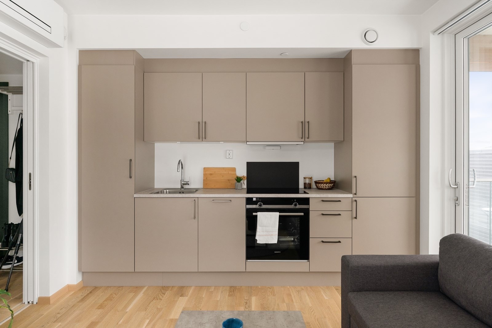 En moderne og lekker 2-roms selveier hjørneleilighet i bygg fra 2024. Galleribilde