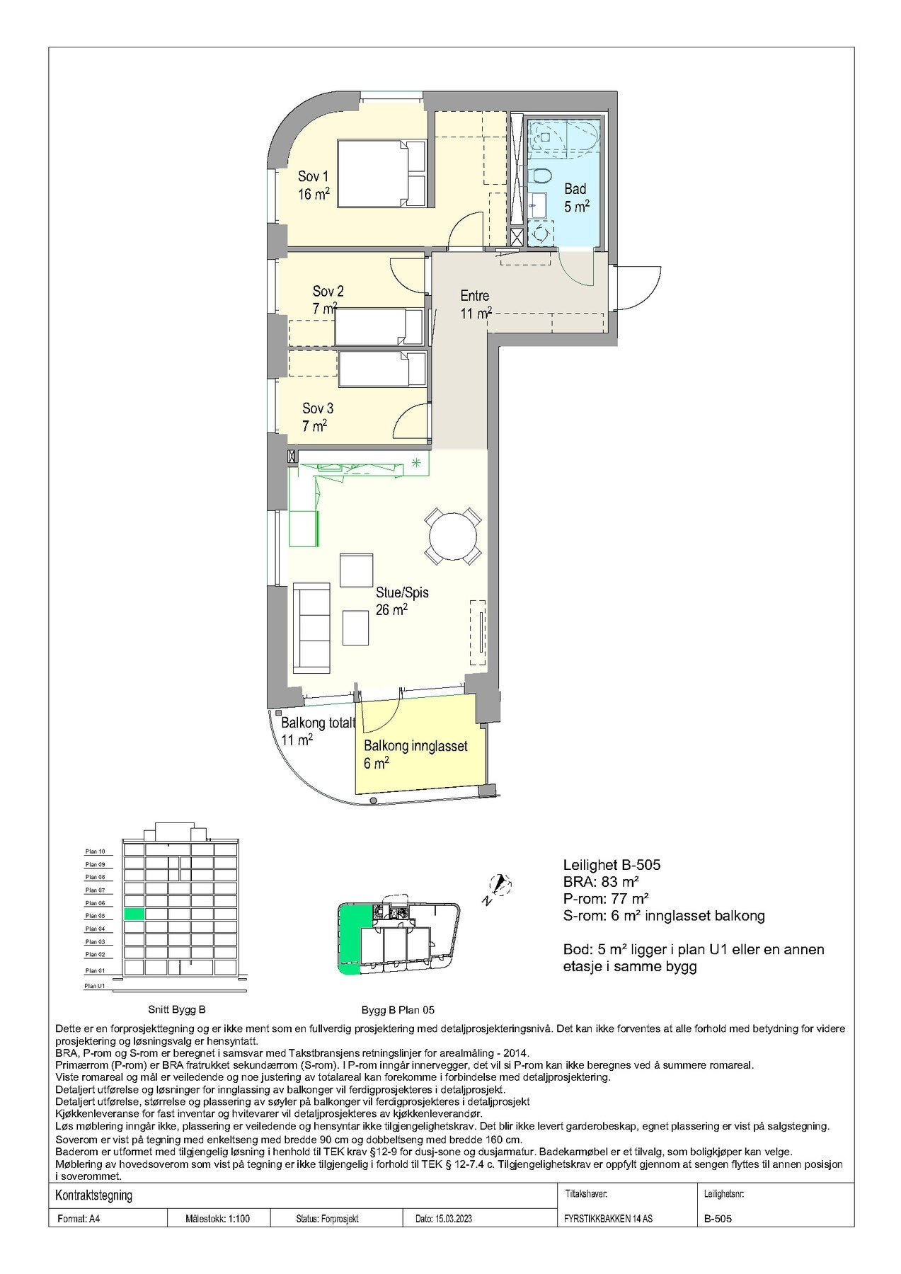 Plantegning Galleribilde