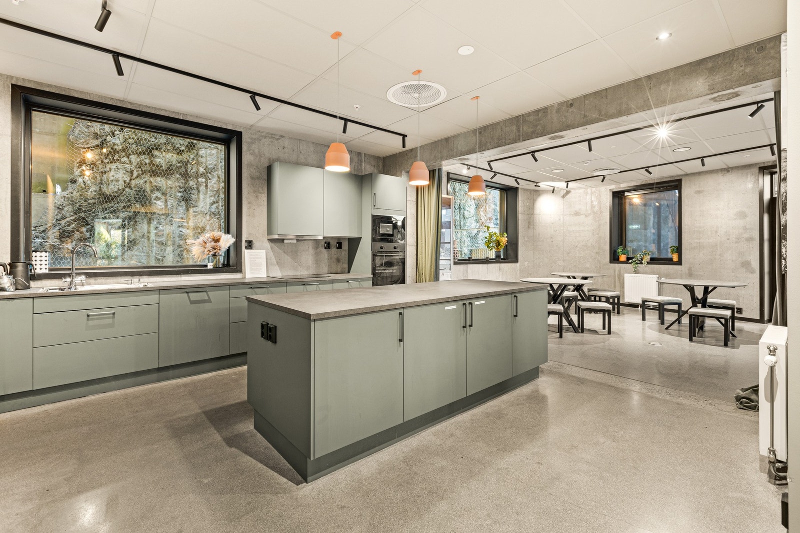 Fellesareal - Kjøkken tilknyttet selskapslokalet Galleribilde