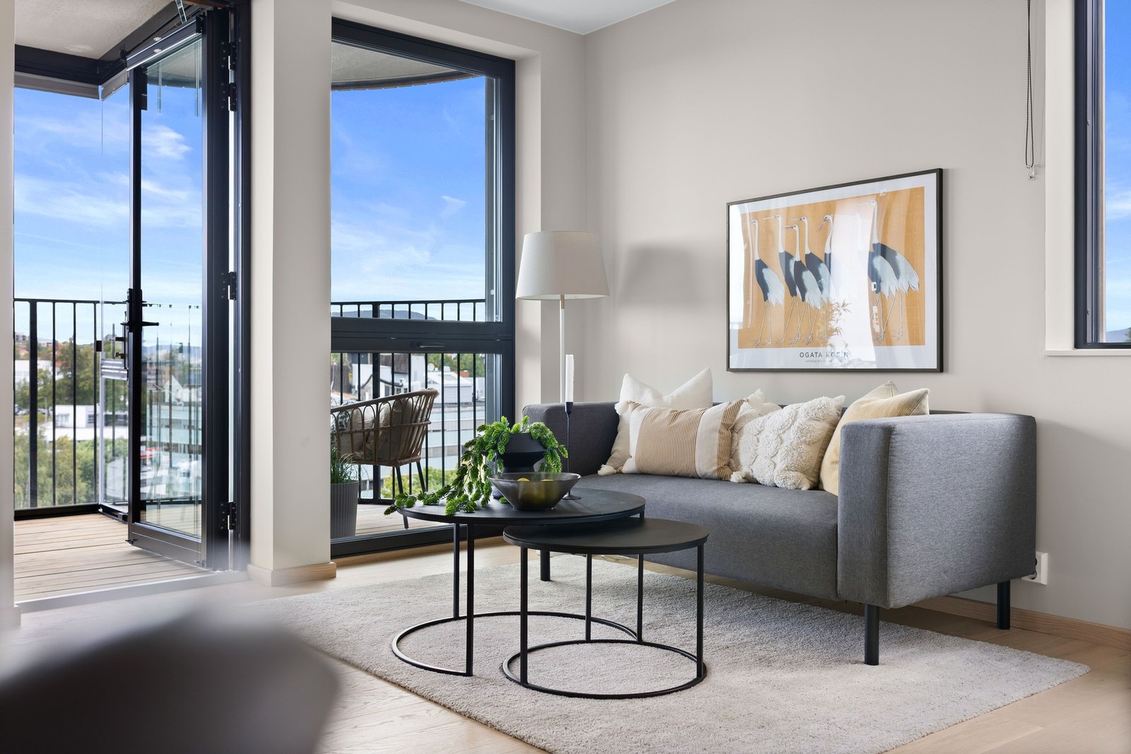 Store vindusflater Galleribilde