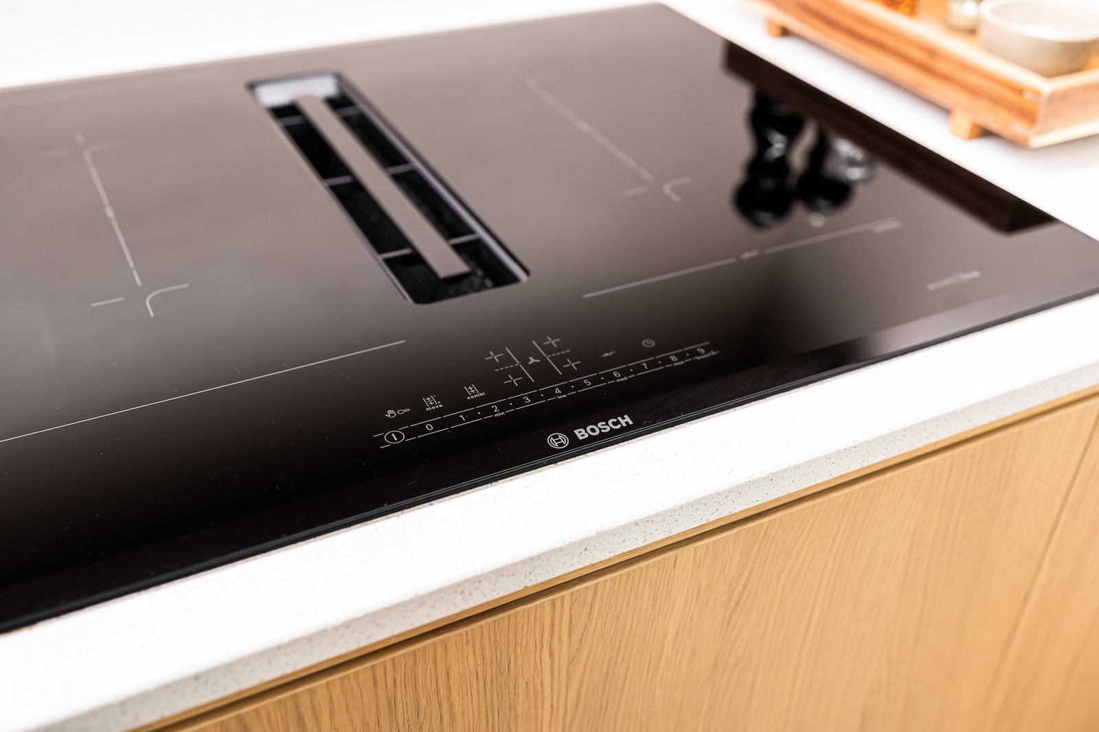 Platetopp med integrert ventilator. Galleribilde