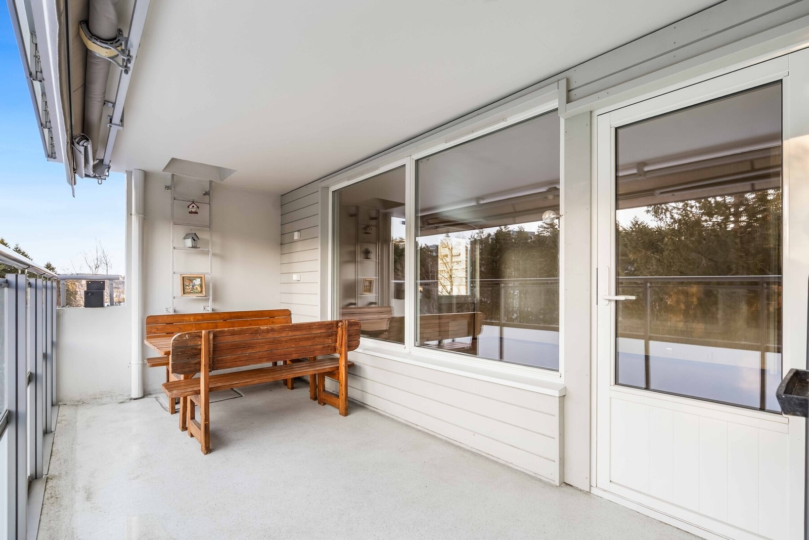 Her bor du usjenert til og i rolige omgivelser med marka som nærmeste nabo. Galleribilde