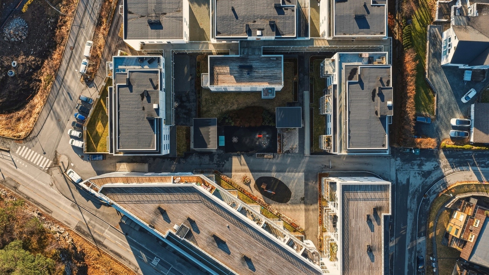 Sameiet disponerer en stor og attraktiv felles takterrasse Galleribilde