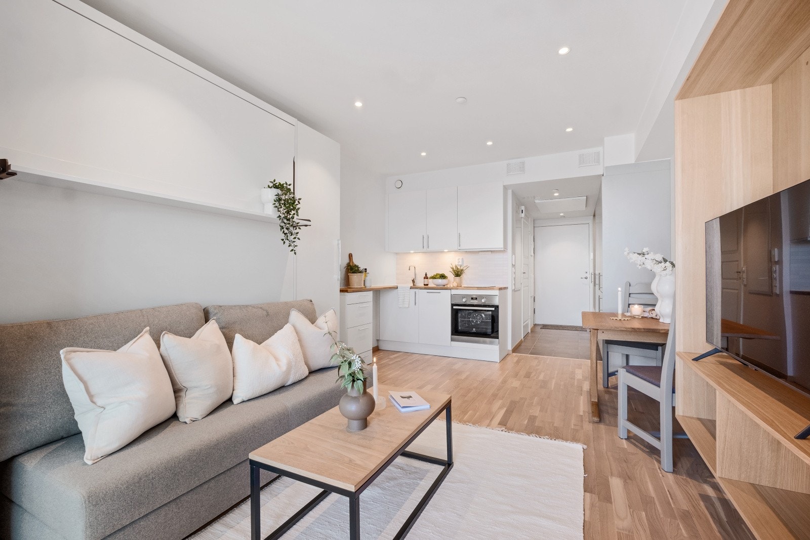 Det er etablert smarte løsninger for møblering Galleribilde