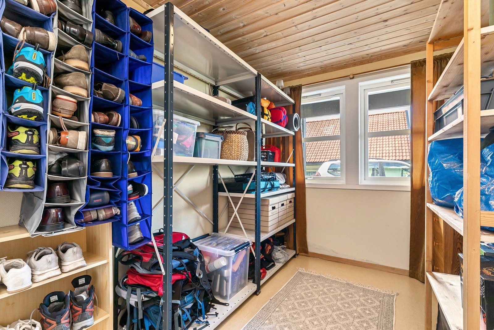 Rommet er i dag benyttet til oppbevaring Galleribilde