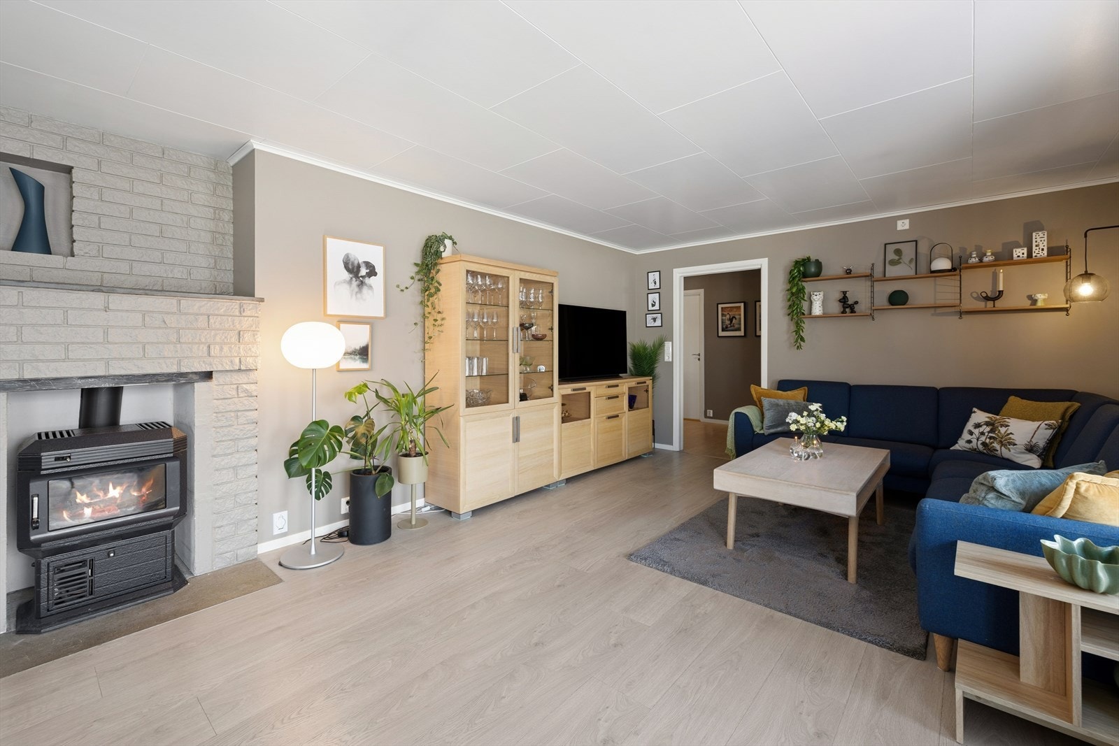 Hyggelig stueavdeling med god møbleringsfrihet. Galleribilde