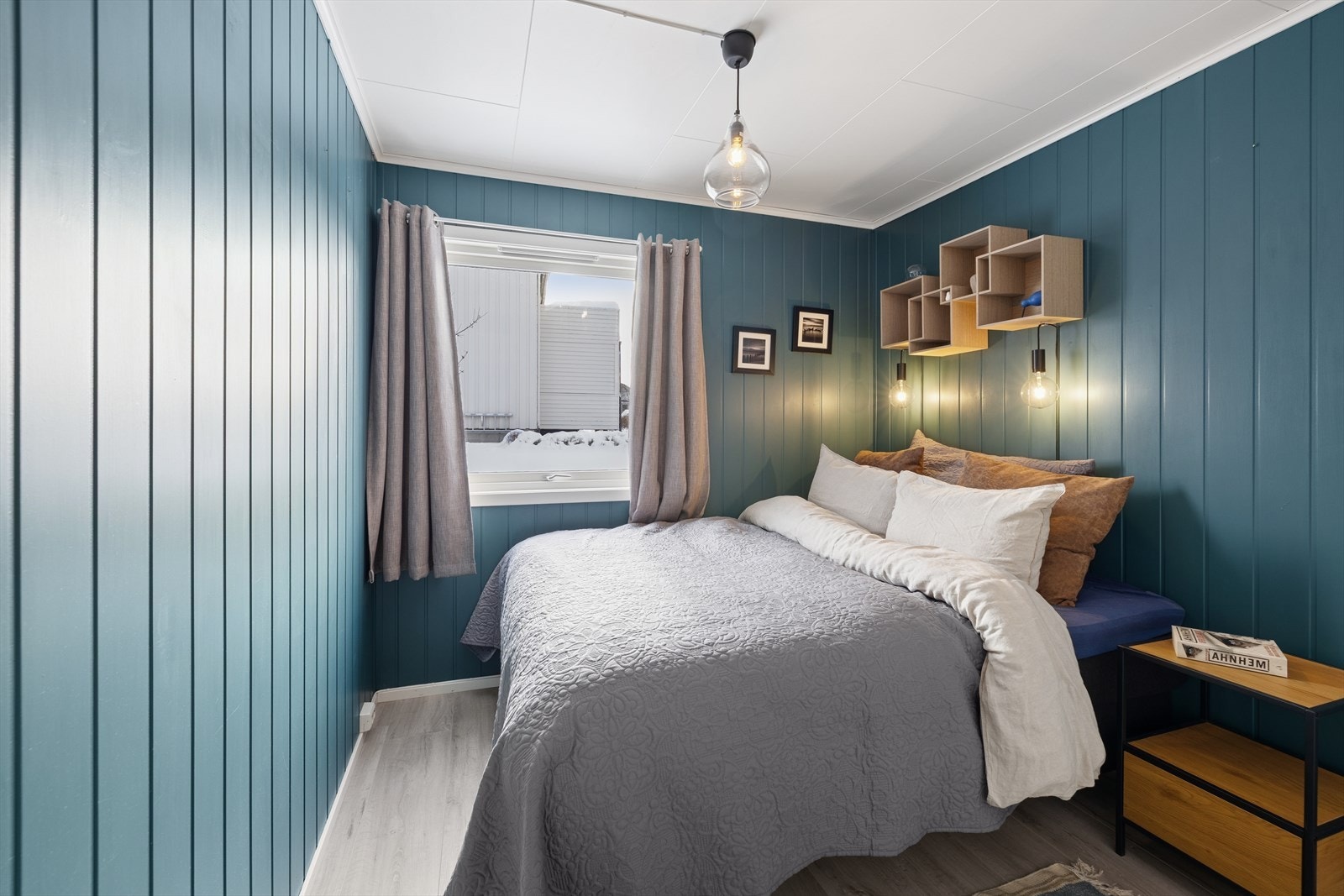 De fire soverommene ligger samlet i hovedetasjen. Galleribilde