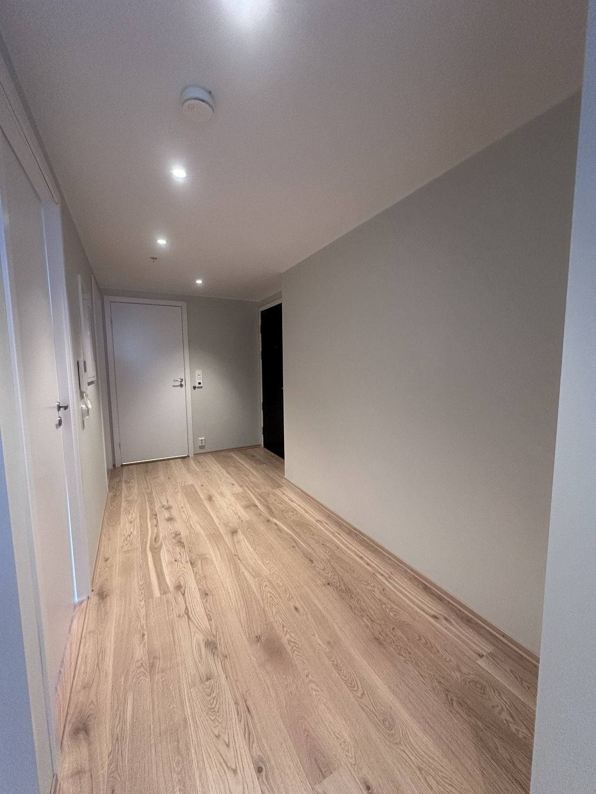 Romslig entre med god plass til å henge fra seg ytterjakker og sko Galleribilde