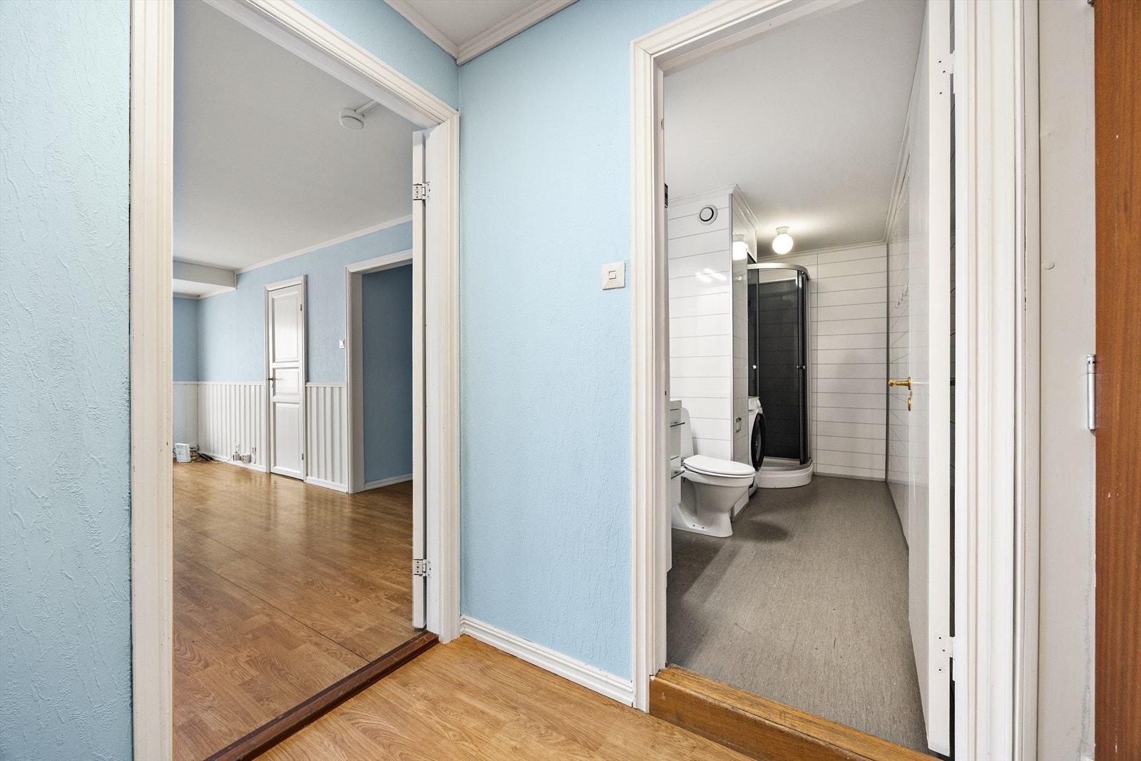 Her ifra har man tilgang til boligens øvrige rom. Galleribilde