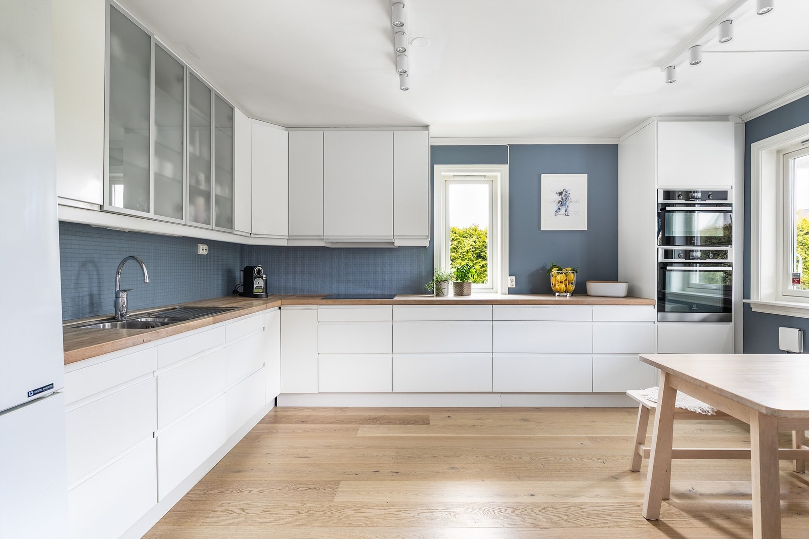 Kjøkkenet ble i 2015 oppgradert med helt ny og utvidet innredning fra Epoq. Galleribilde