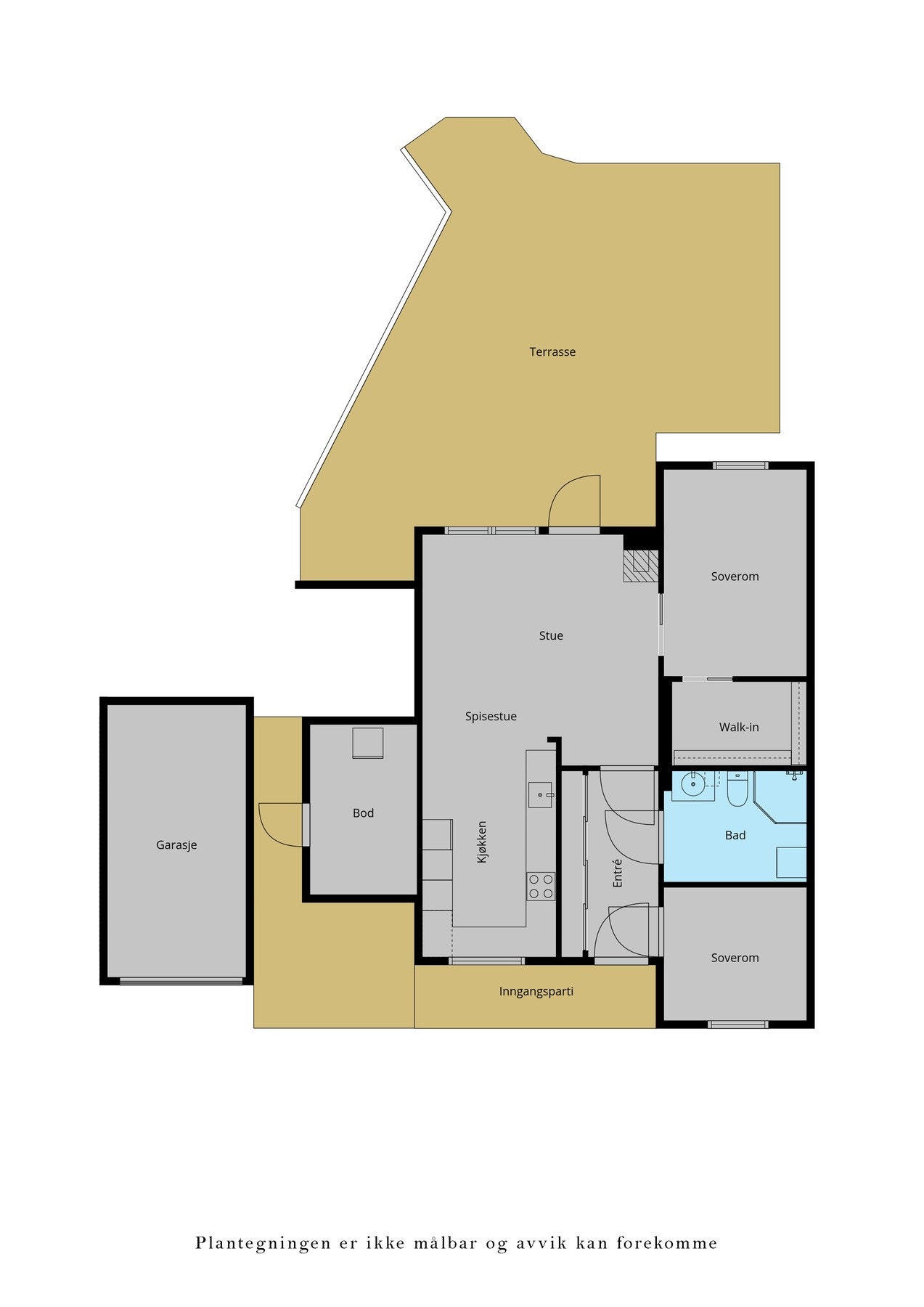 Plantegning. Galleribilde