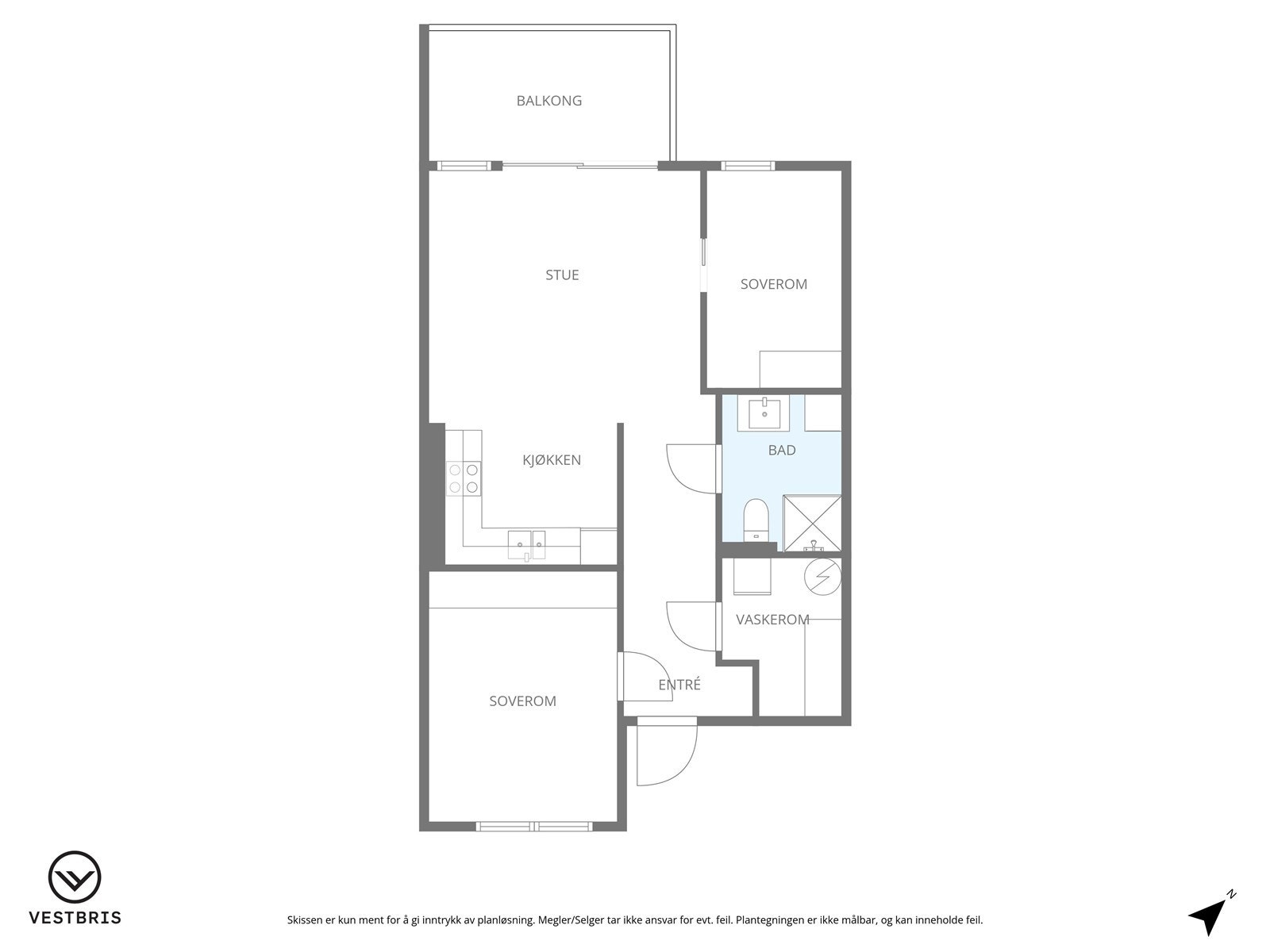 Plantegning - 2. etasje Galleribilde