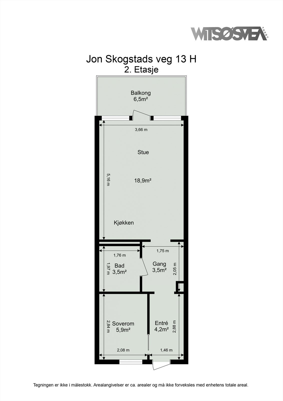 Planskisse Galleribilde