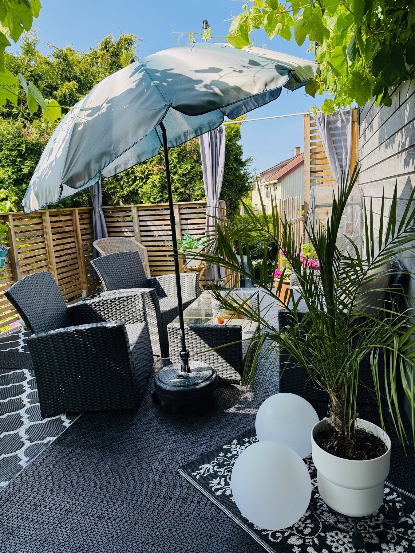 Selgers private sommerbilde. Galleribilde