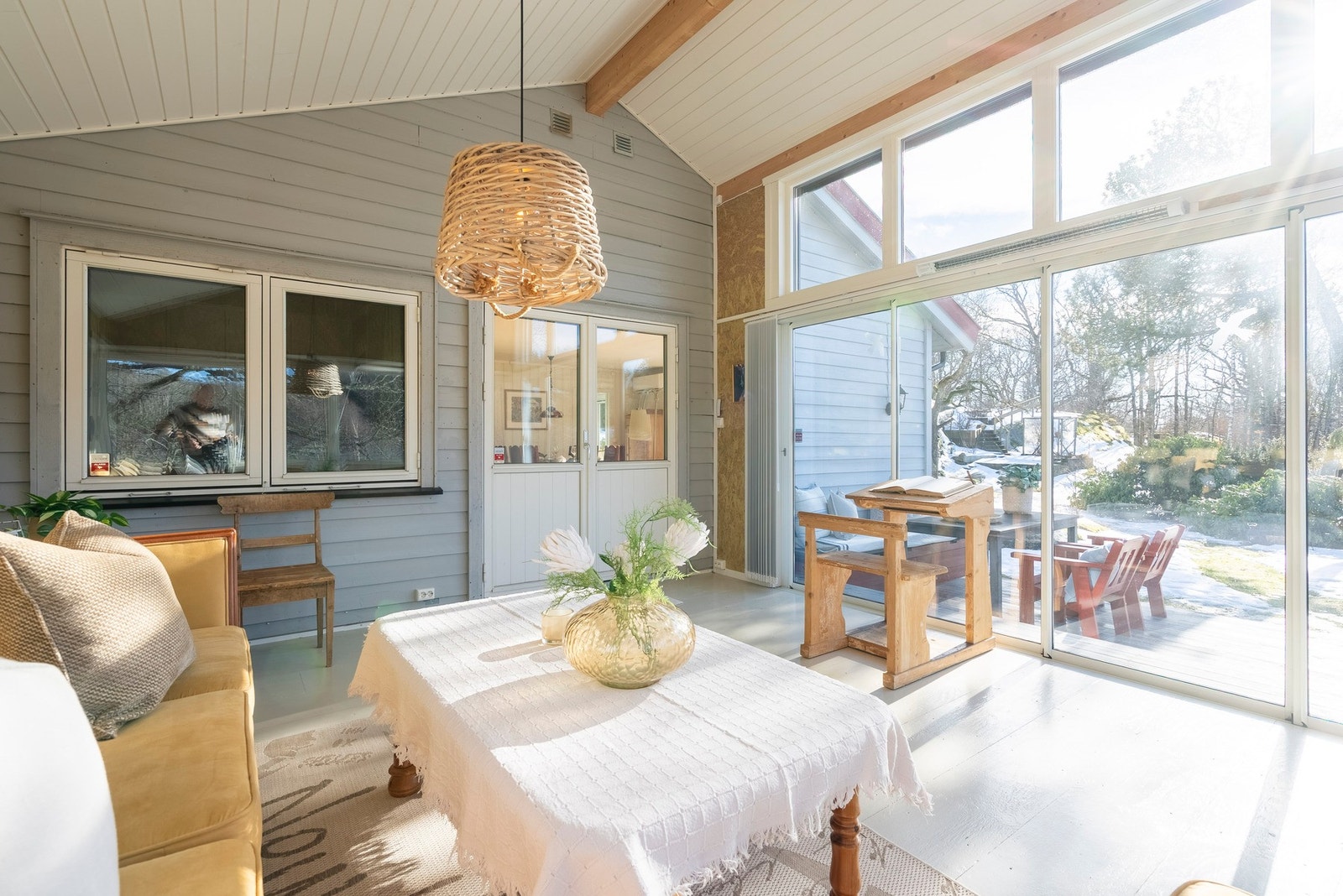 Utestuen er perfekt for norske forhold Galleribilde