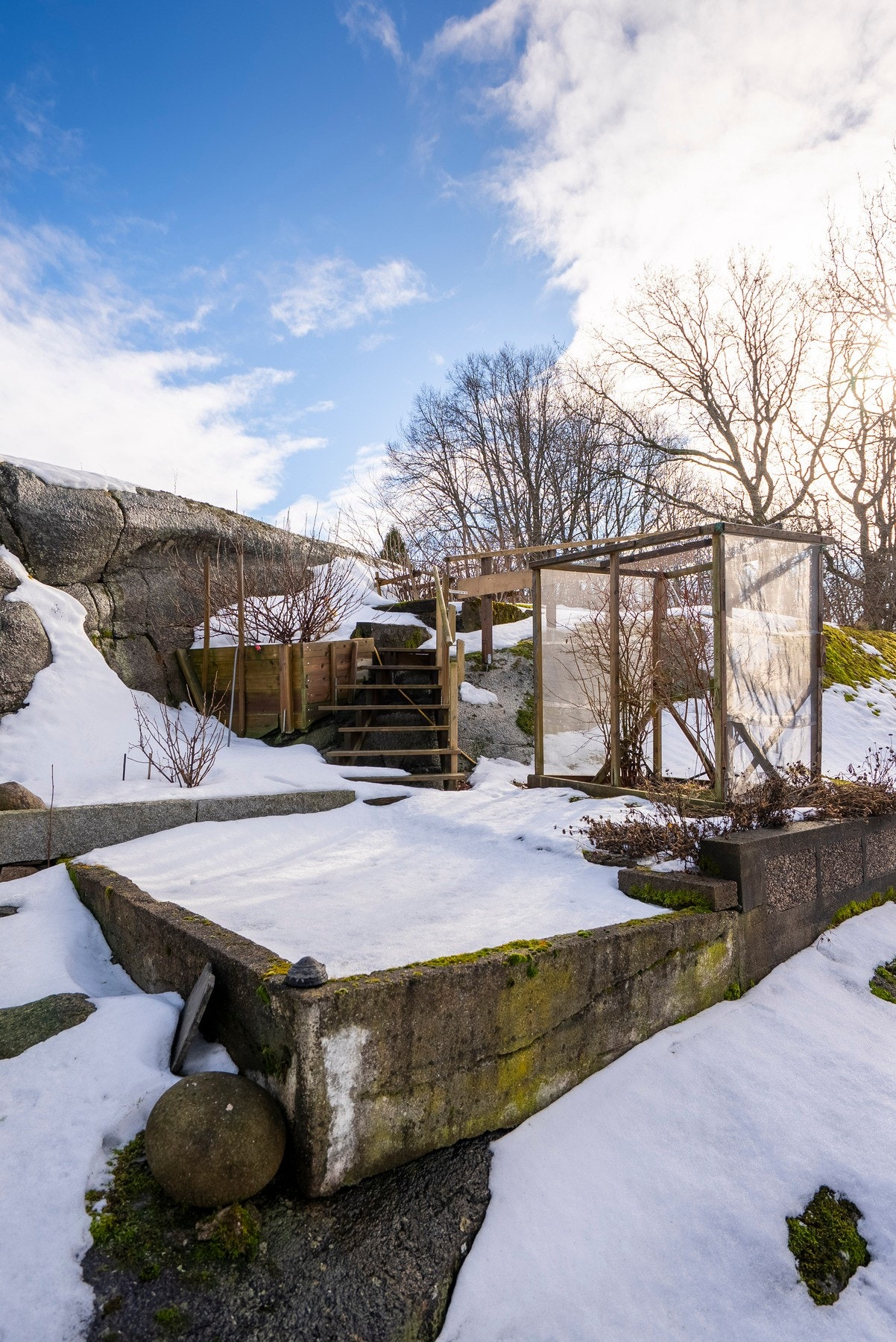 Tomten byr på flere muligheter Galleribilde
