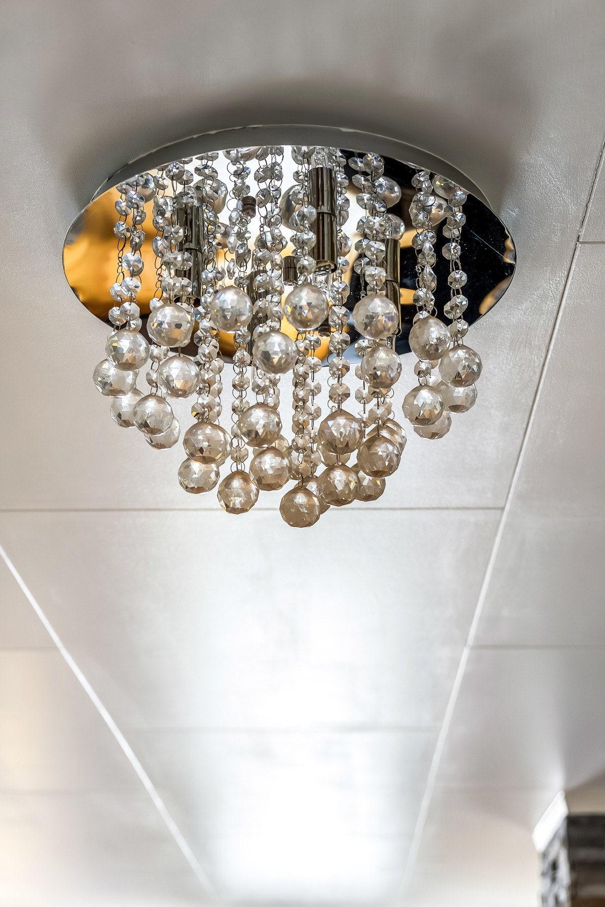 Krystallampen gir et elegant preg. Galleribilde