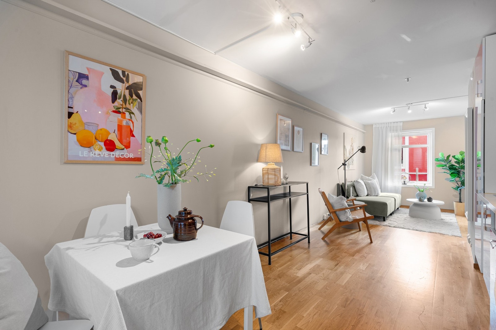 Arealeffektiv leilighet midt i Stavanger sentrum med gangavstand til "alt". Galleribilde