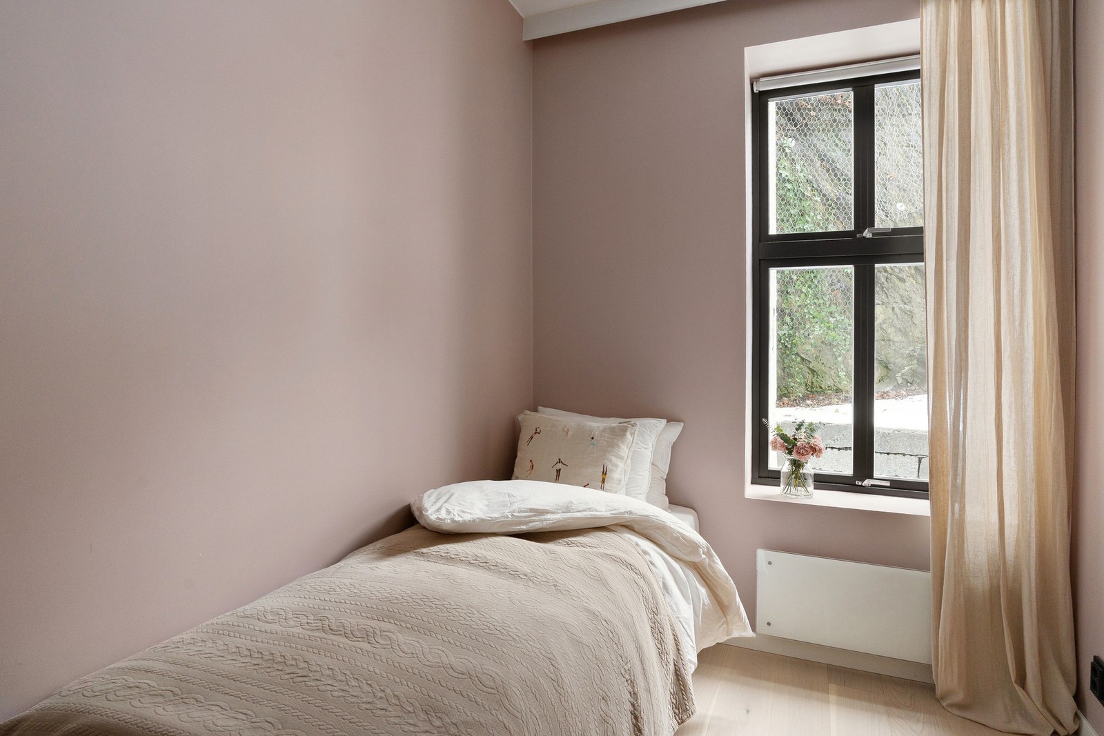 Løsningen gjør det enkelt å skape en rolig privat sone. Galleribilde