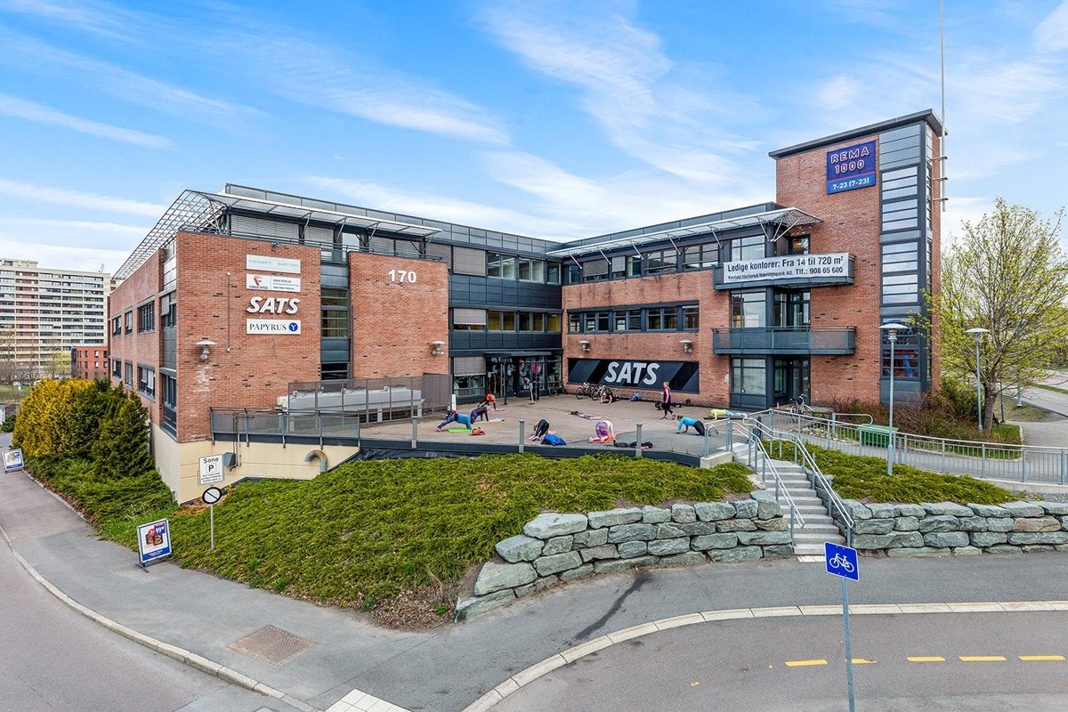 SATS ligger innen gangavstand Galleribilde