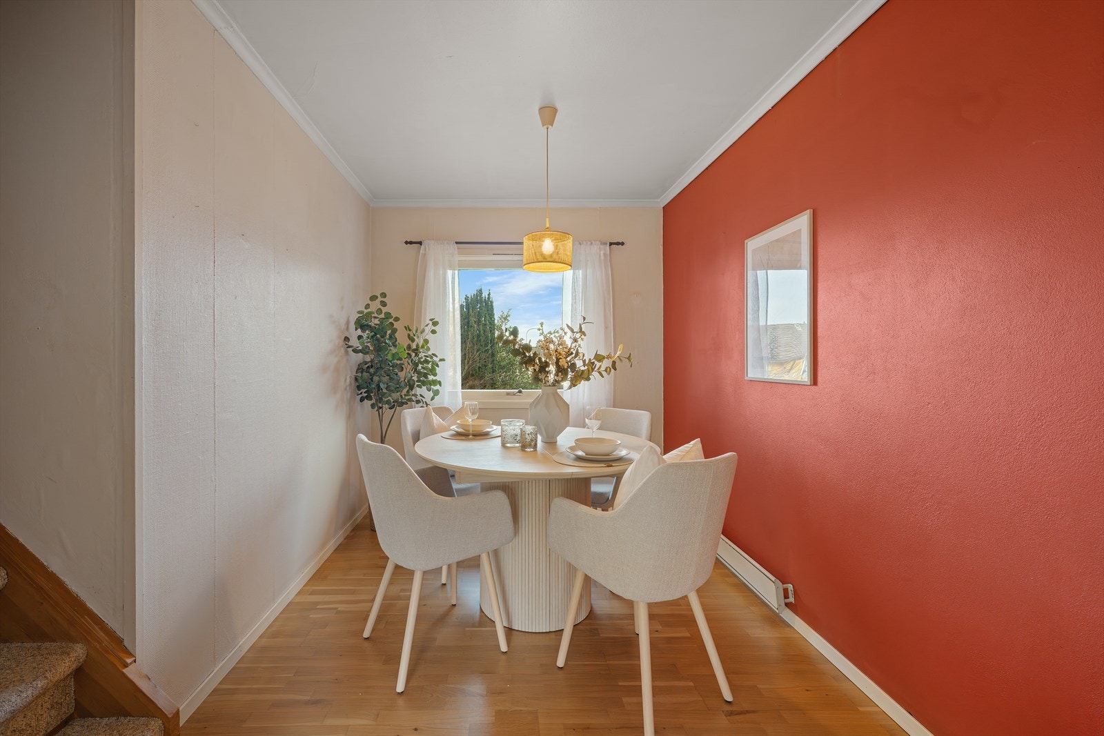 Spisestue. Dette er opprinnelig soverom 3 Galleribilde