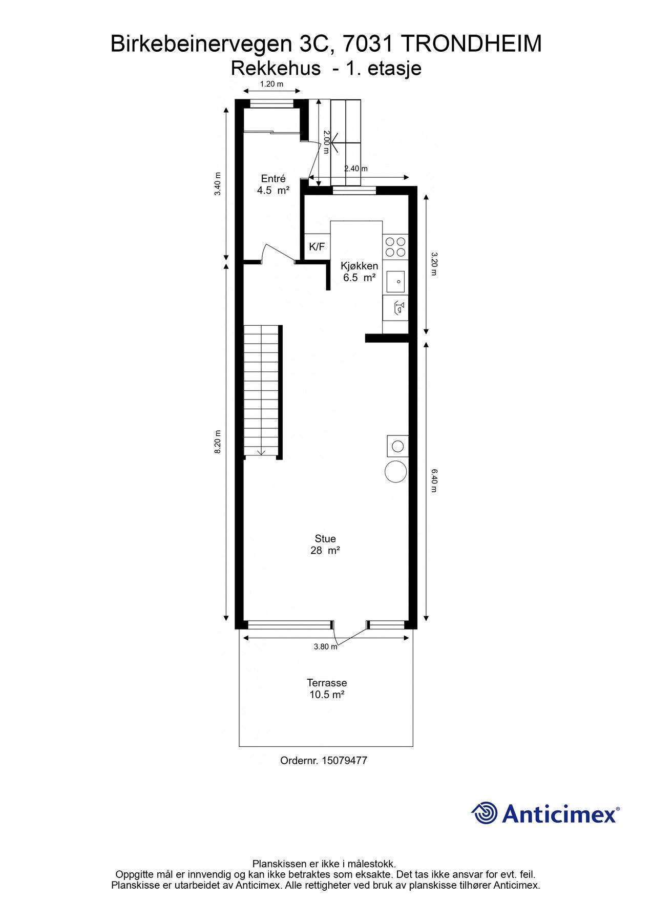 Planskisse, 1.etasje. Galleribilde