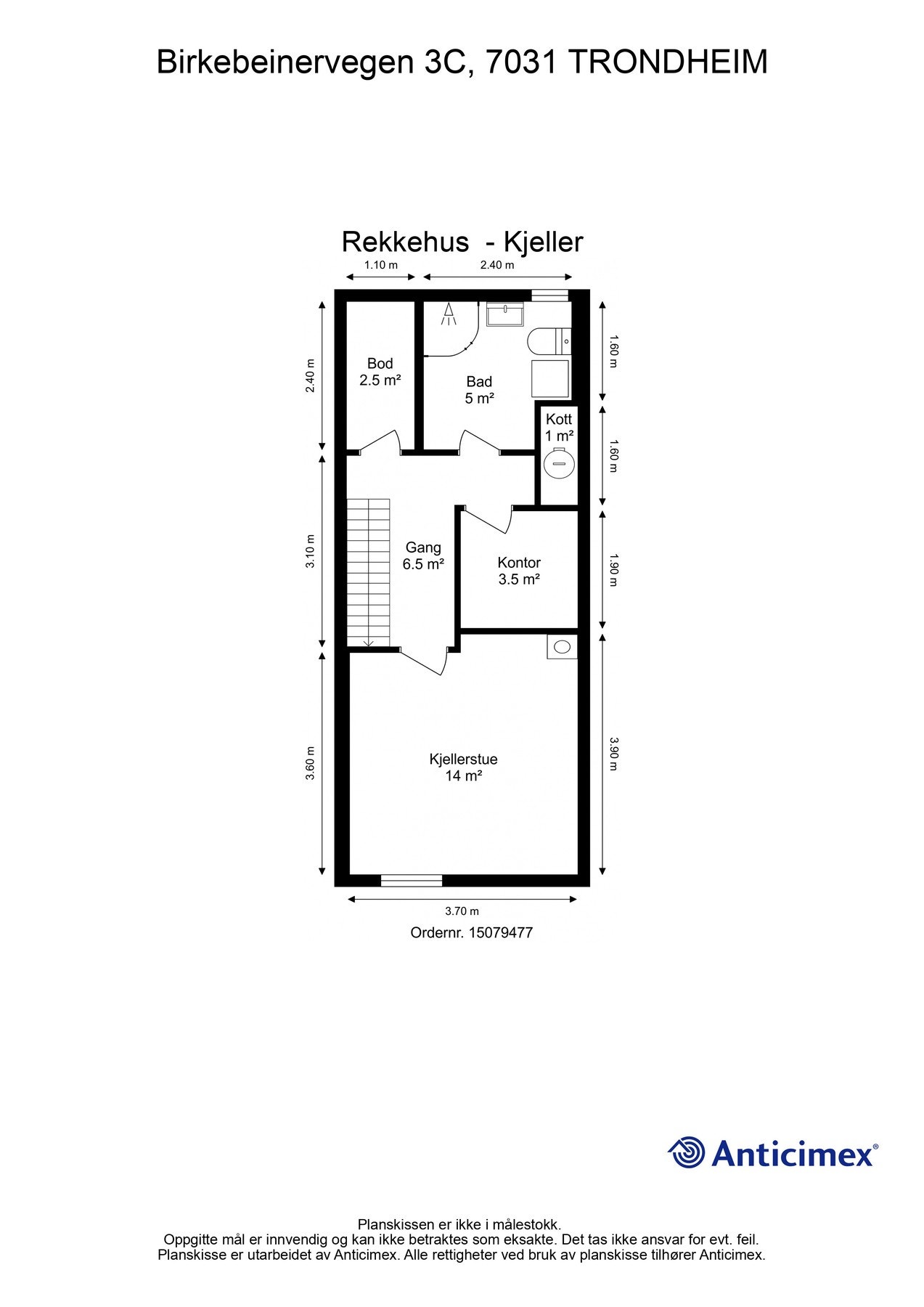 Planskisse, Kjeller. Galleribilde