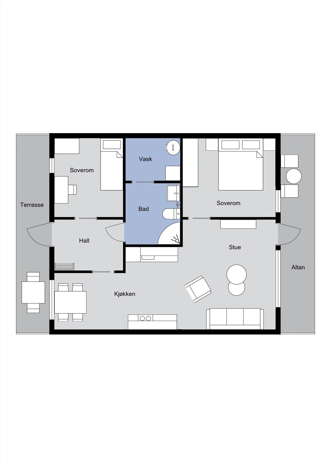 Plantegning. Galleribilde