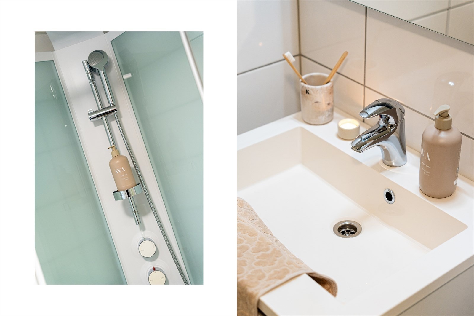 Detaljer baderom. Galleribilde