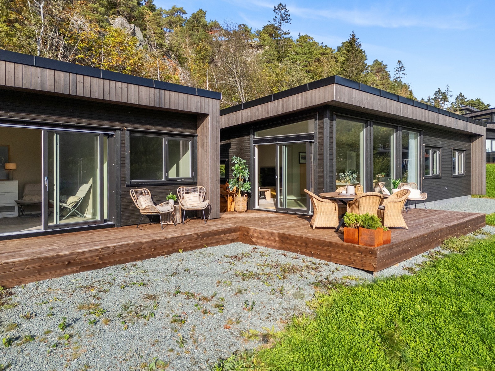 Fasadebildet. Galleribilde