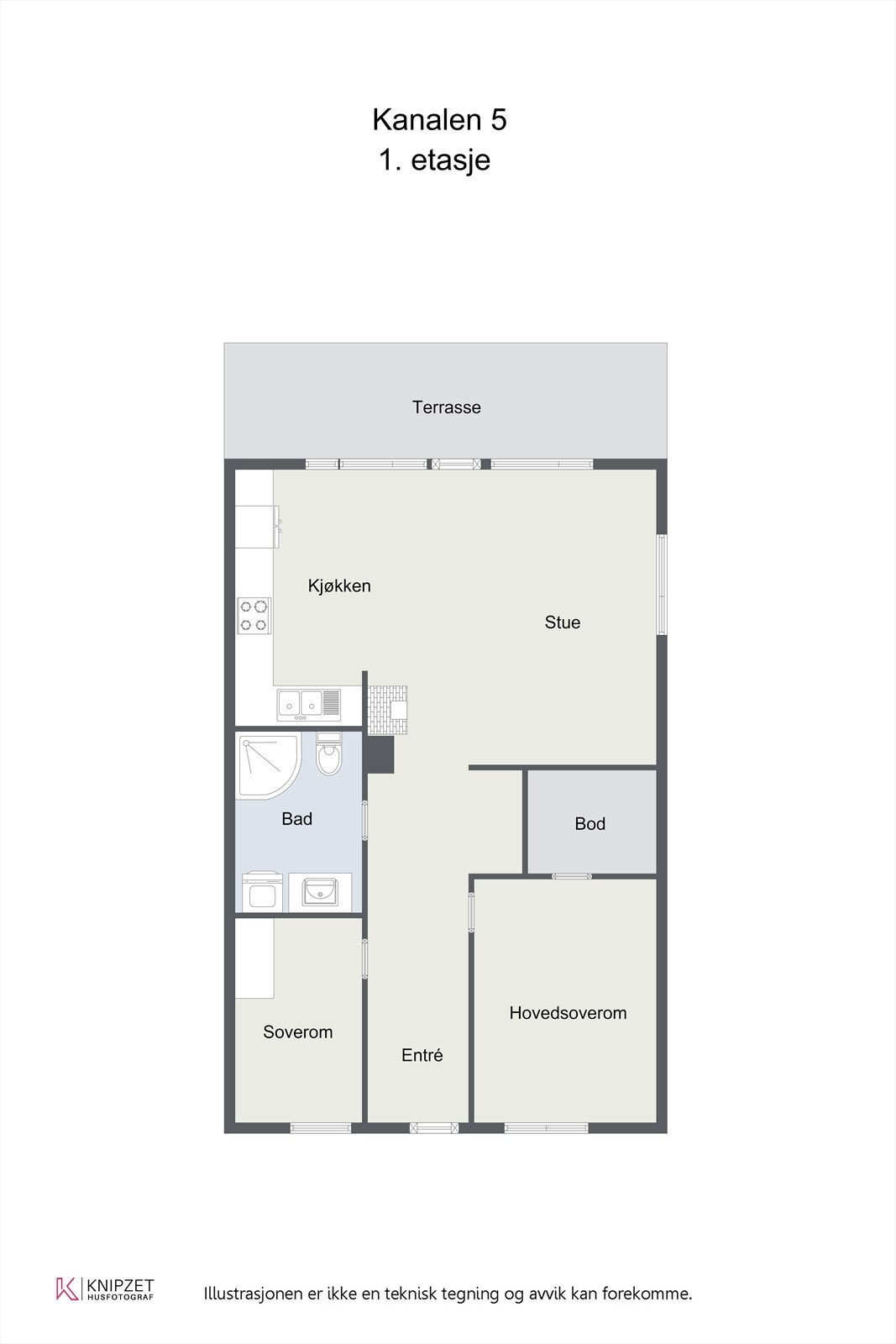 Plantegning. Galleribilde