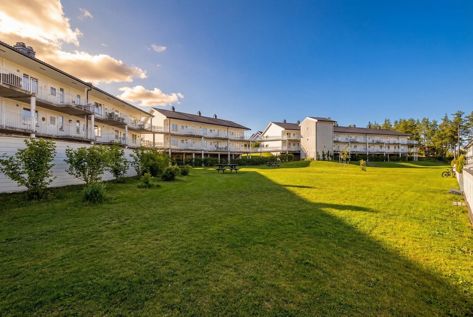 Sameiet har store og private fellesområder hvor naboer kan møtes. Galleribilde