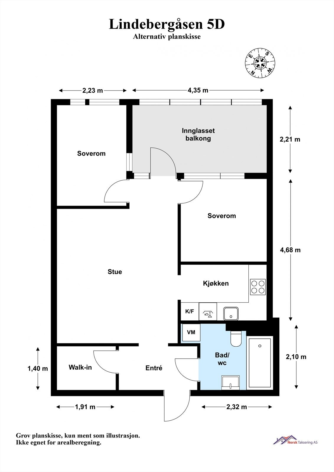 Alternativ planskisse Galleribilde