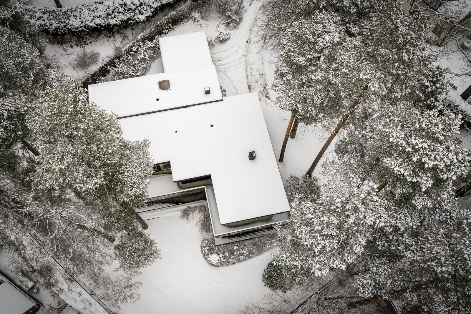 Samspill mellom bygning og omgivelser. Galleribilde