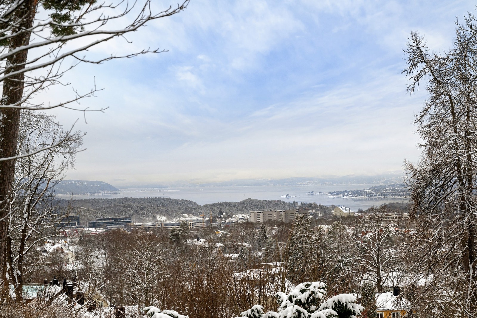 Fantastisk utsikt mot Oslofjorden. Galleribilde