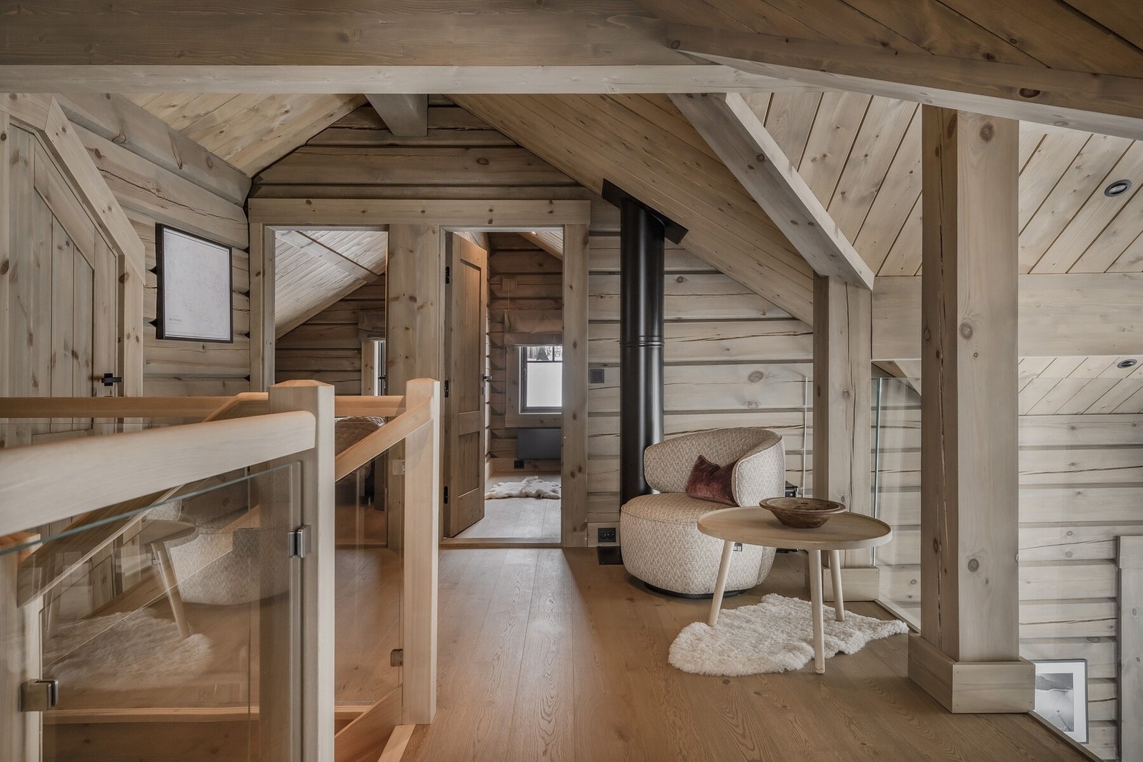 Hyggelig gang når du kommer opp i 2. etasje. Galleribilde