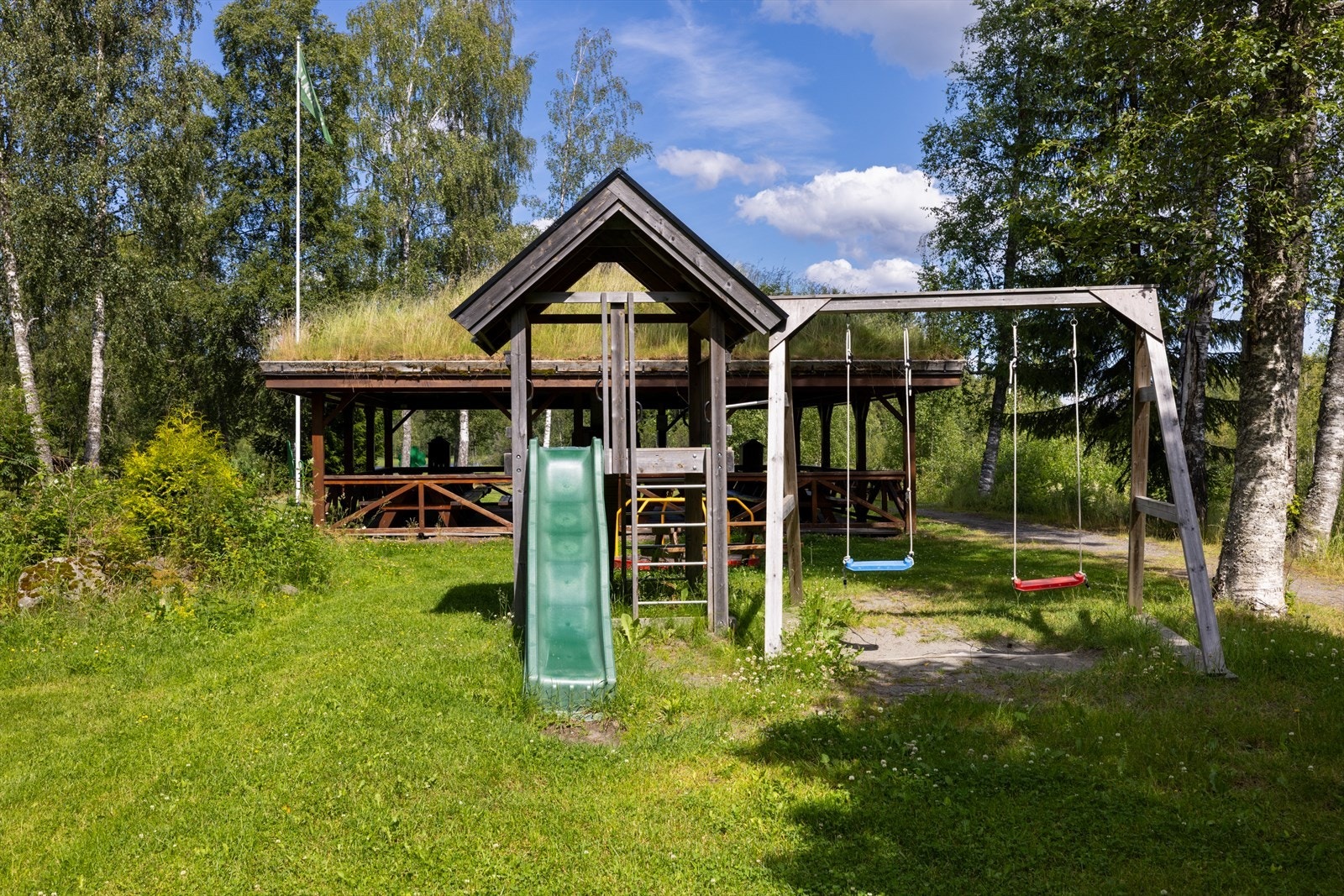 Nærområdet tilbyr i tillegg fine lekeområder. Galleribilde