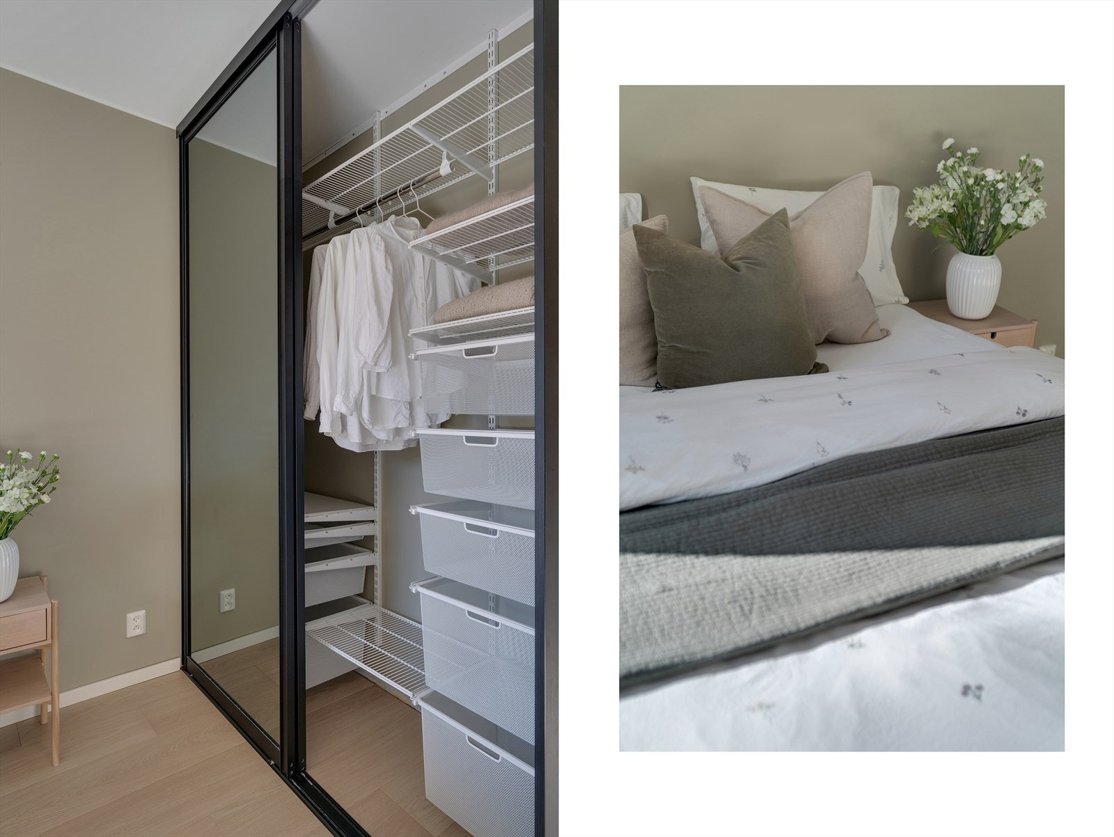 - Soverommet er utstyrt med lekker garderobe med god plass! - Galleribilde