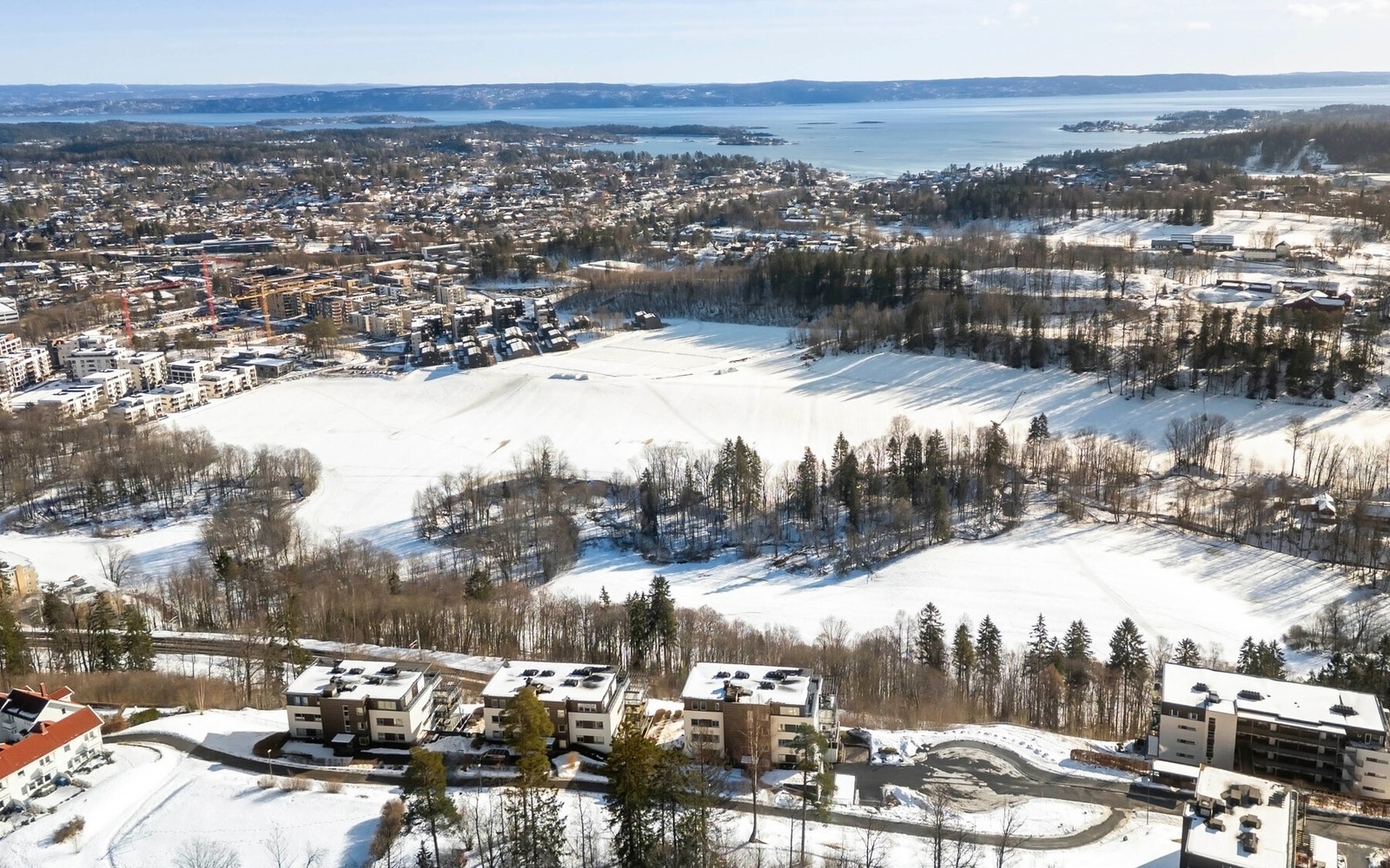 Her bor man med nærhet til naturen og umiddelbar tilgang til marka. Galleribilde