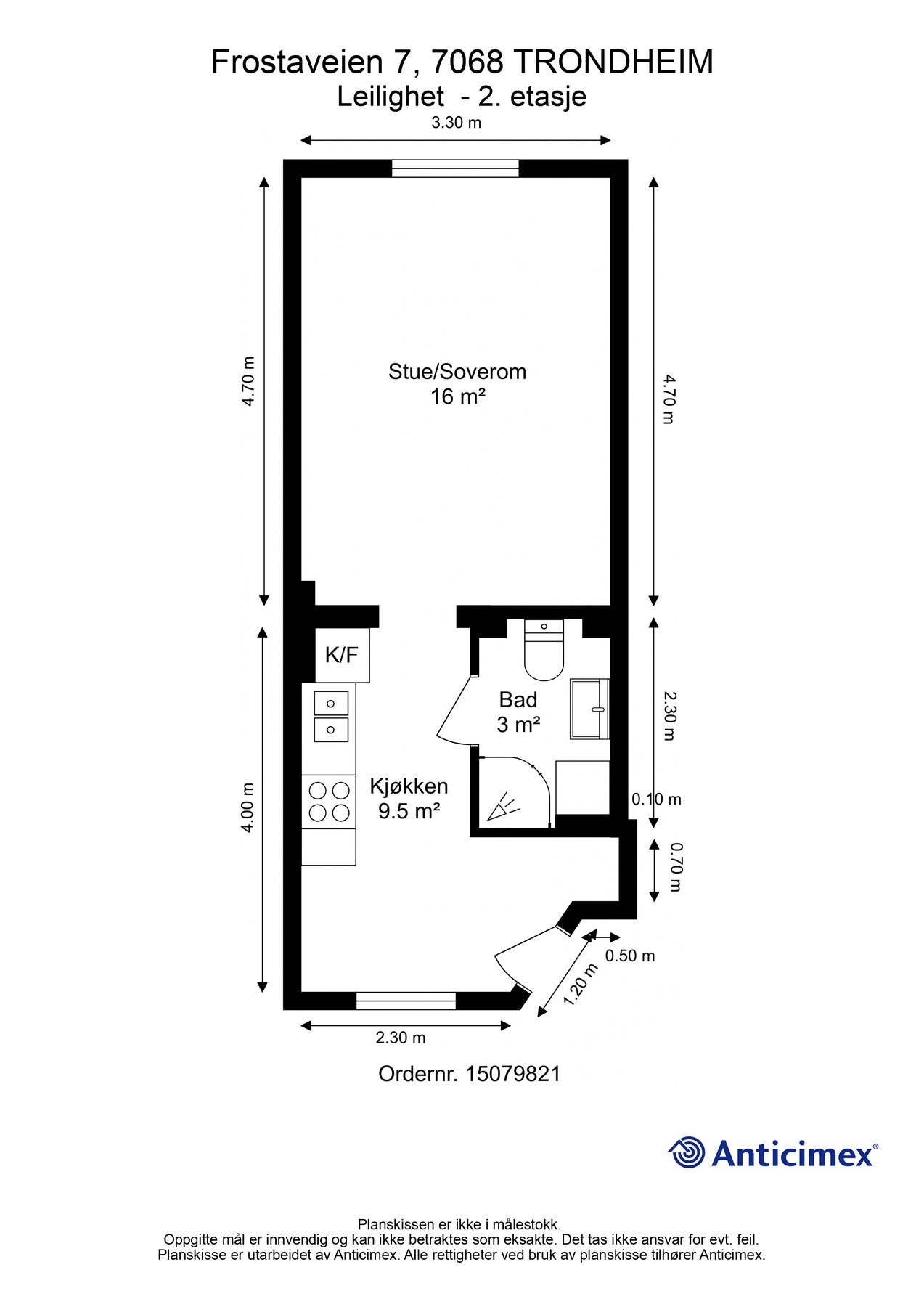 Plantegning 2. etasje Galleribilde
