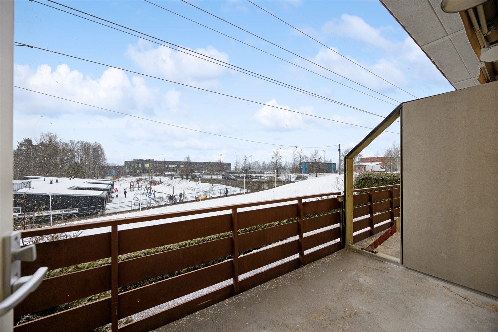 Balkongen er for tiden under rehabilitering i forbindelse med fasadeprosjektet, med estimert ferdigstillelse til sommeren. Galleribilde