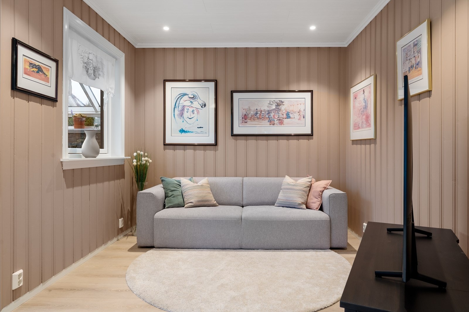 Tv-stue Galleribilde