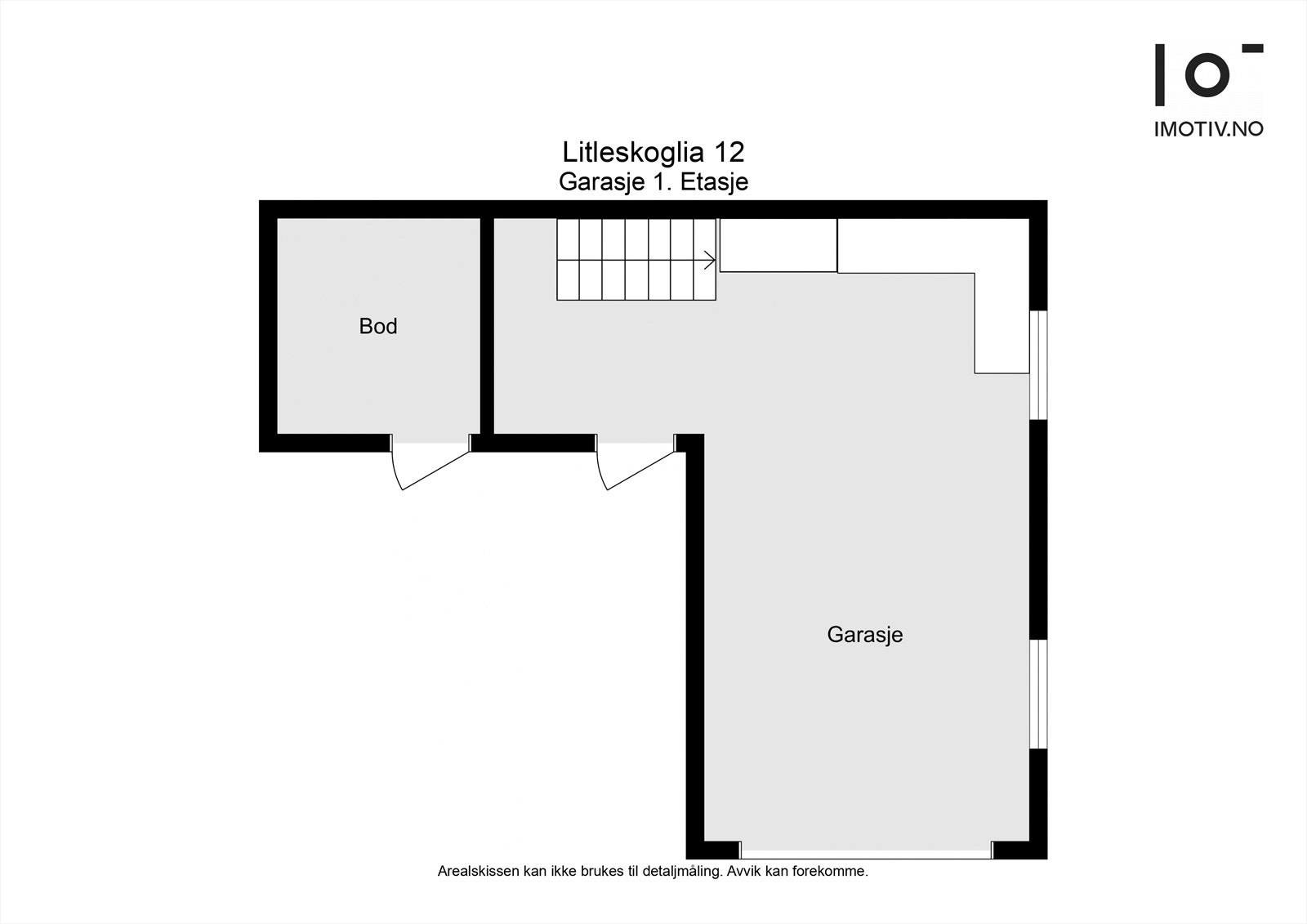 Plantegning garasje Galleribilde