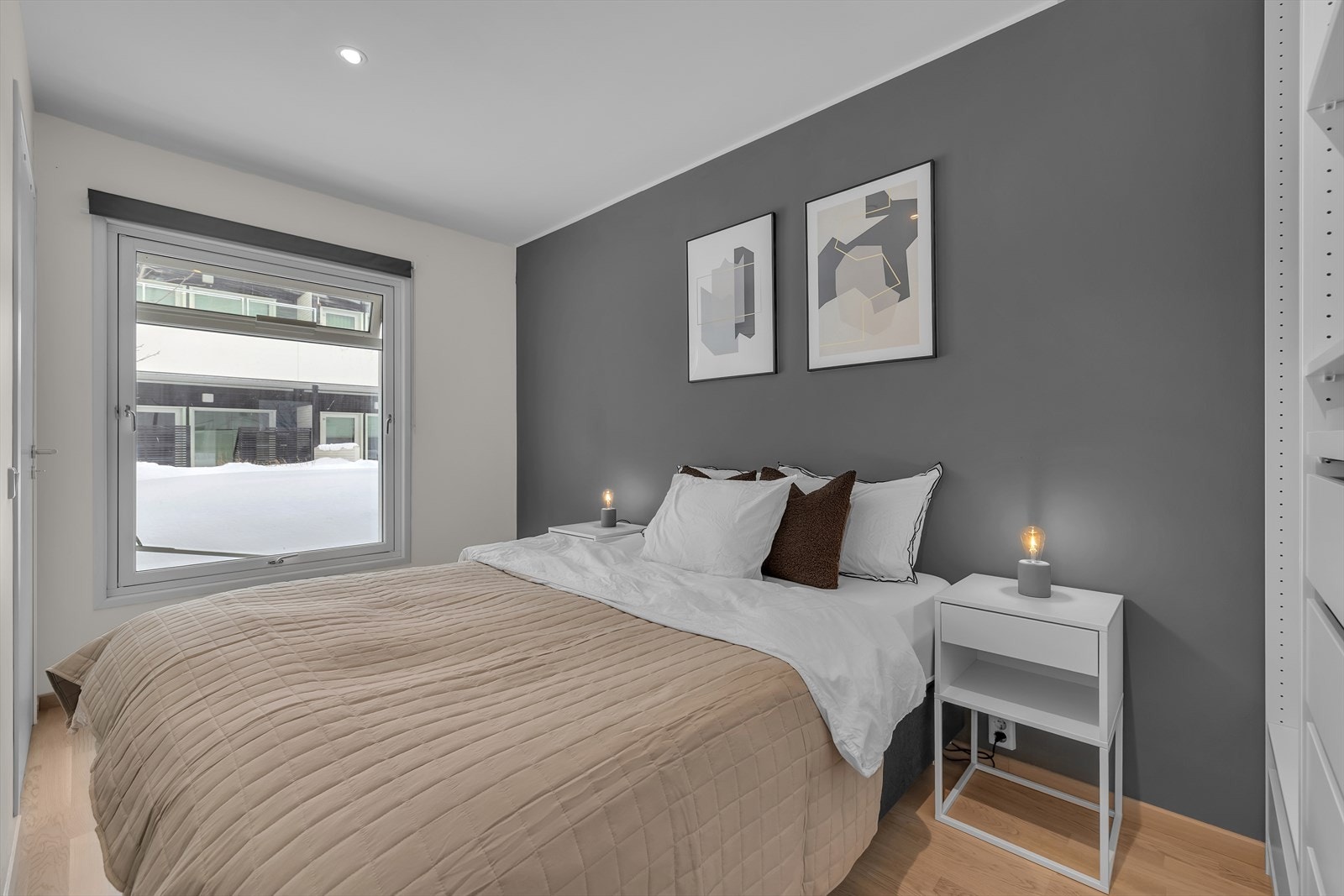 Romslig hovedsoverom Galleribilde